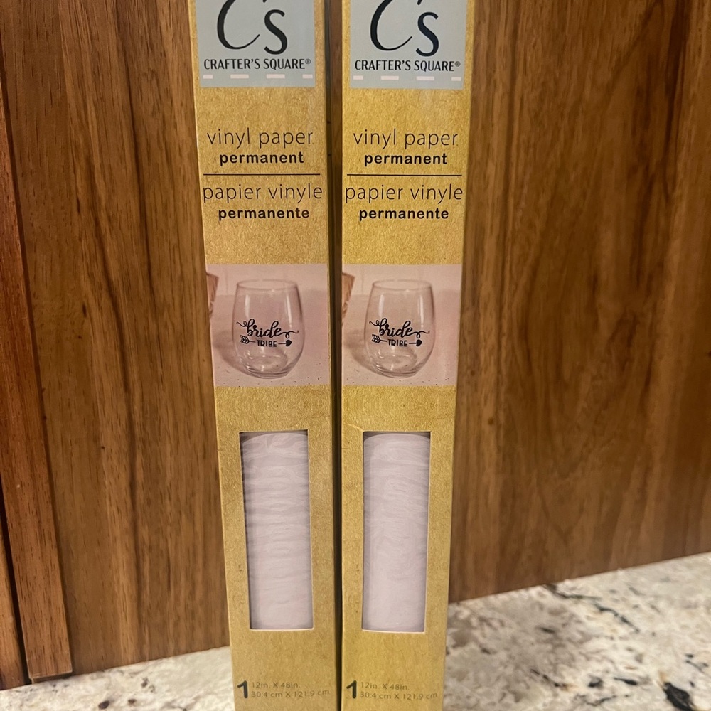 Crafter's Square Glossy Vinyl Paper
